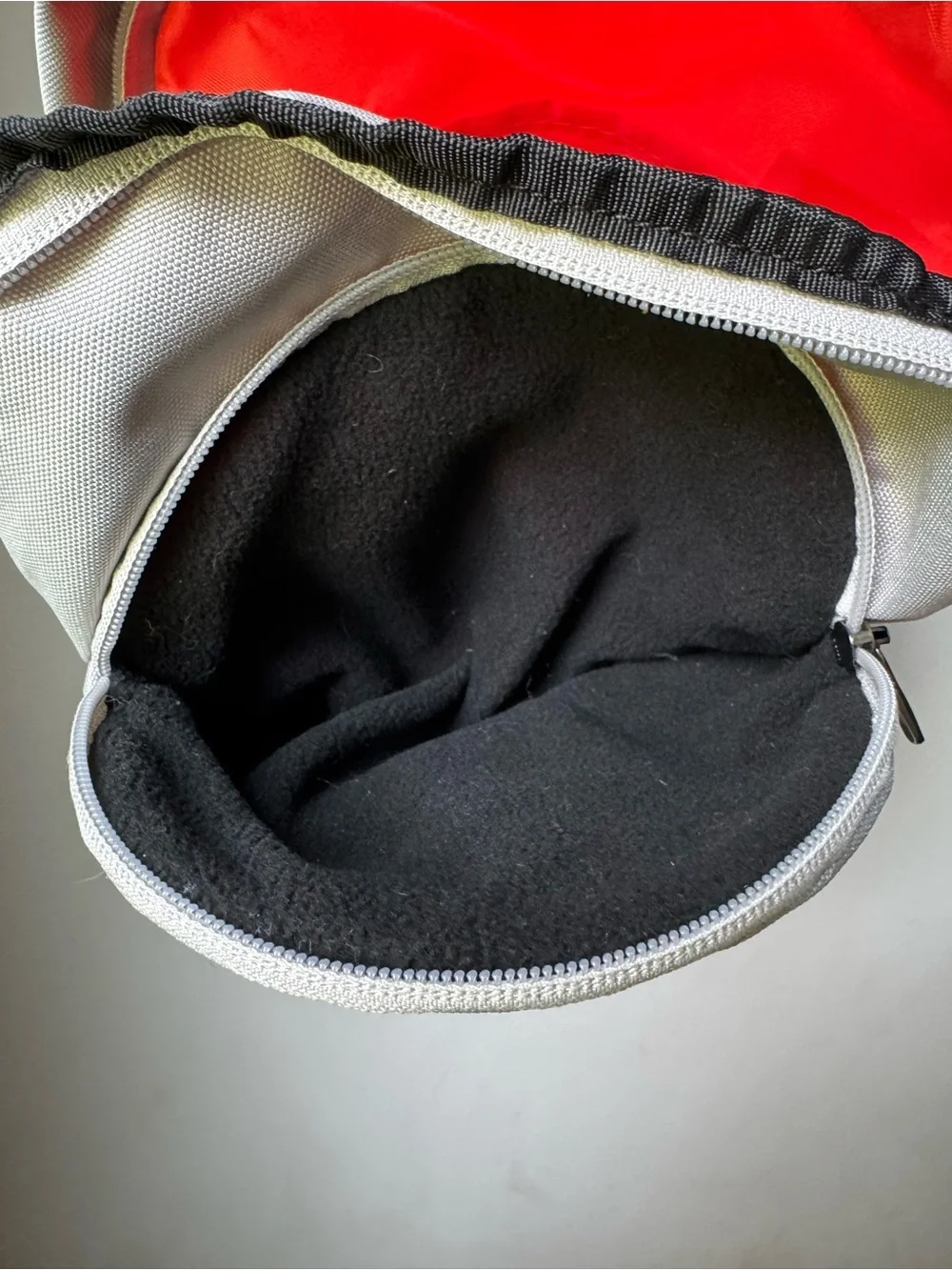 Under Armour Gray & Orange Hustle 5.0 Backpack